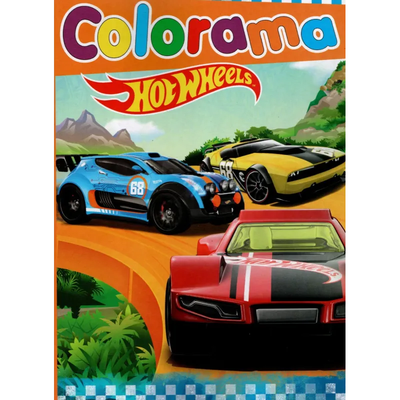 Colorama - Βιβλίο ζωγραφικής - Hot Wheels