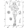 Giant Colouring Book - Barbie