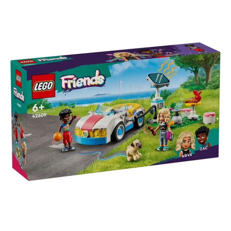 Lego Friends - Electric Car And Charger 42609