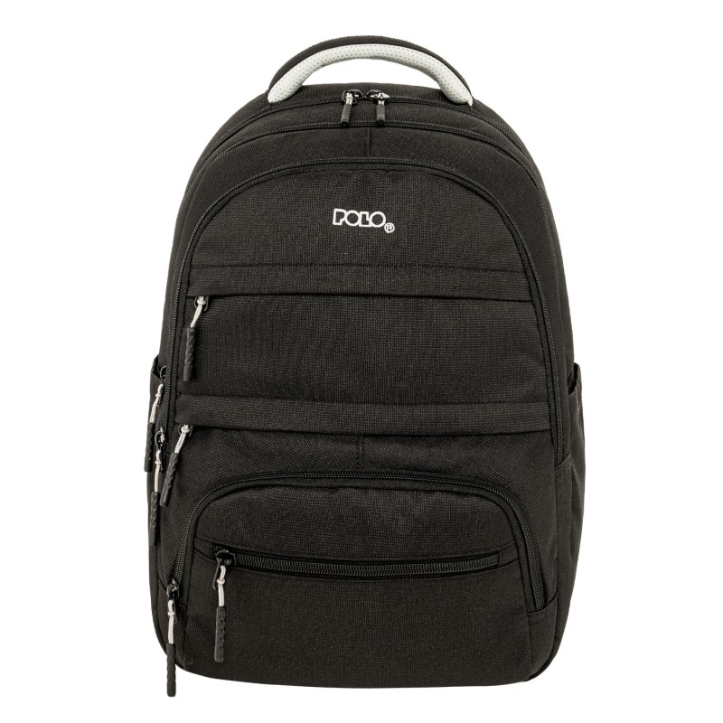 Polo - Σακίδιο Πλάτης Multi Pocket, Black 2026 9-01-064-2000 + Δώρο Διορθωτική Ταινία Edding