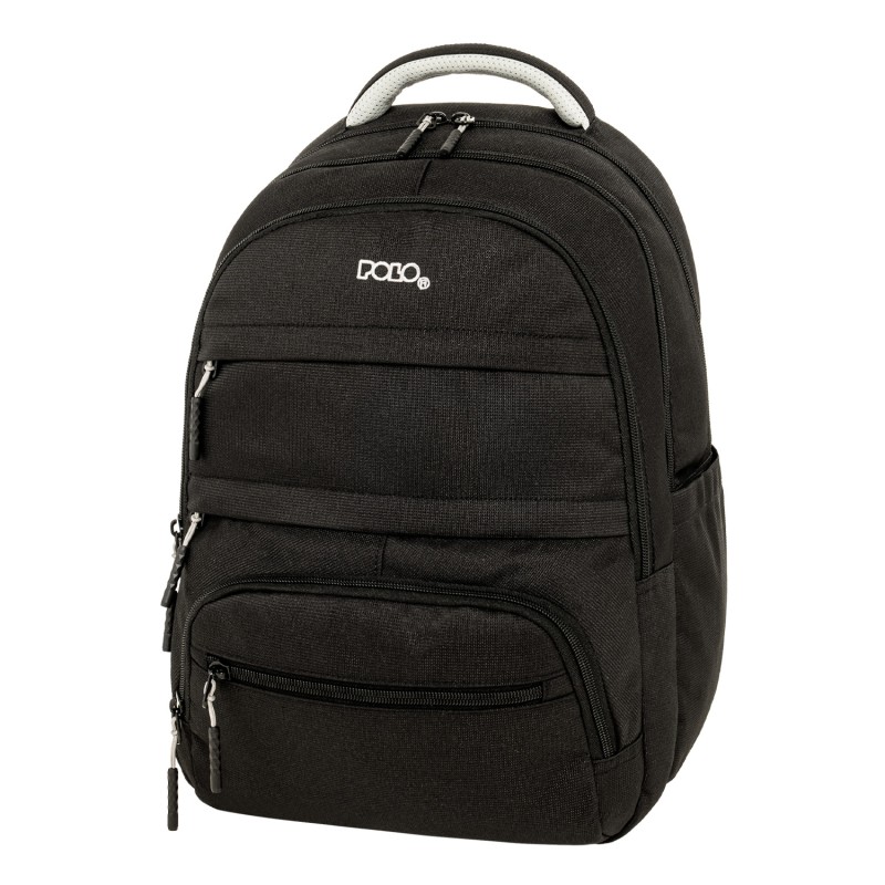 Polo - Σακίδιο Πλάτης Multi Pocket, Black 2026 9-01-064-2000 + Δώρο Διορθωτική Ταινία Edding