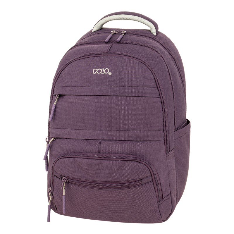Polo - Σακίδιο Πλάτης Multi Pocket, Purple 2026 9-01-064-4700 + Δώρο Διορθωτική Ταινία Edding