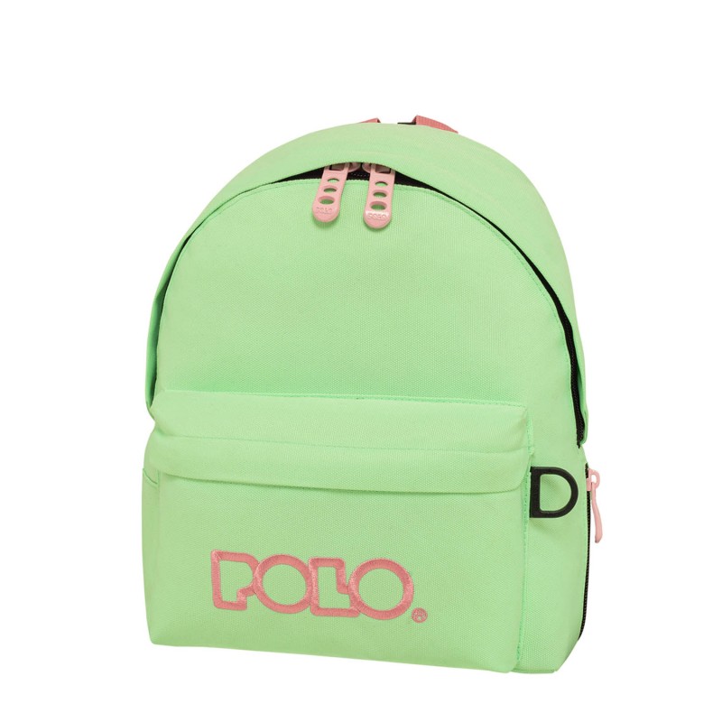 Polo - Σακίδιο Πλάτης Mini, Pistachio/Pink 9-01-067-6939