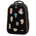 Polo - Σακίδιο Πλάτης Patches, Black 2026 9-01-079-2000 + Δώρο Διορθωτική Ταινία Edding
