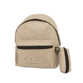 Polo - Σακίδιο Πλάτης Mini Gecko, Beige 9-07-037-8326 + Δώρο Διορθωτική Ταινία Edding