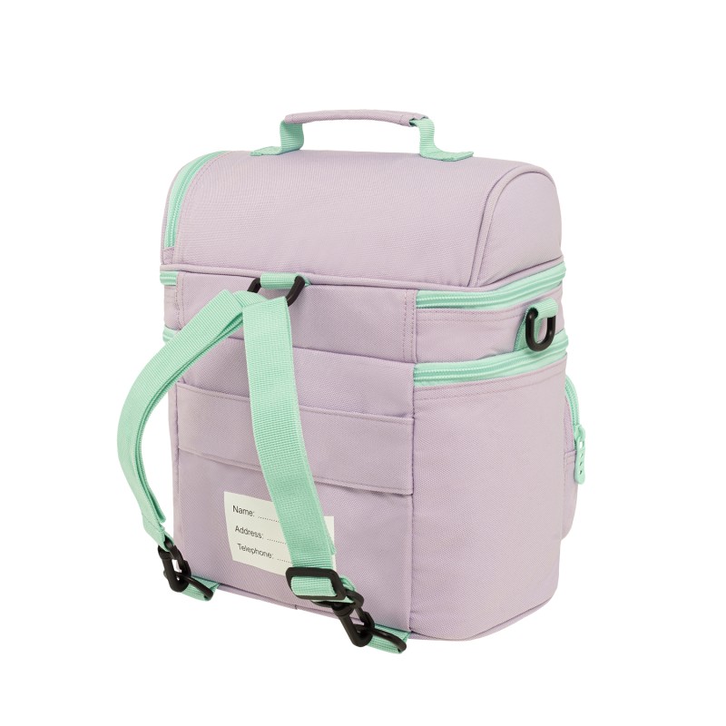 Polo - Τσαντάκι Φαγητού , Double Cooler, Lilac-Turquoise 2024 9-07-096-4559