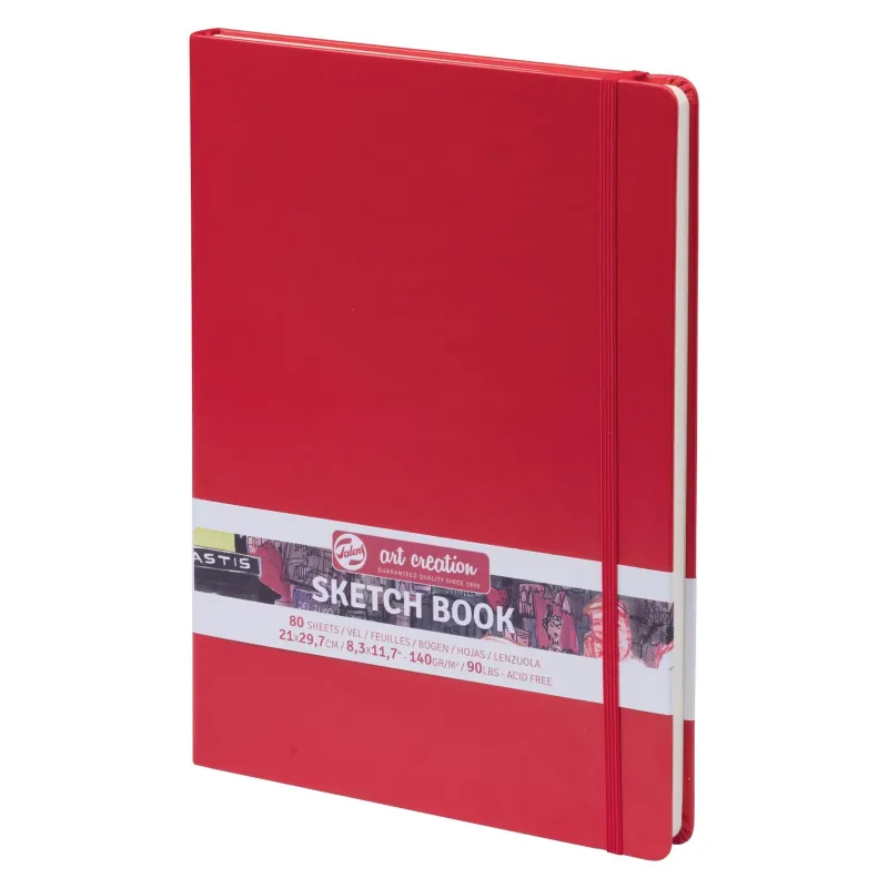 Royal Talens - Σημειωματάριο Sketchbook Art Creation Red 21x29,7 εκ 80 Φύλλα 9314333M