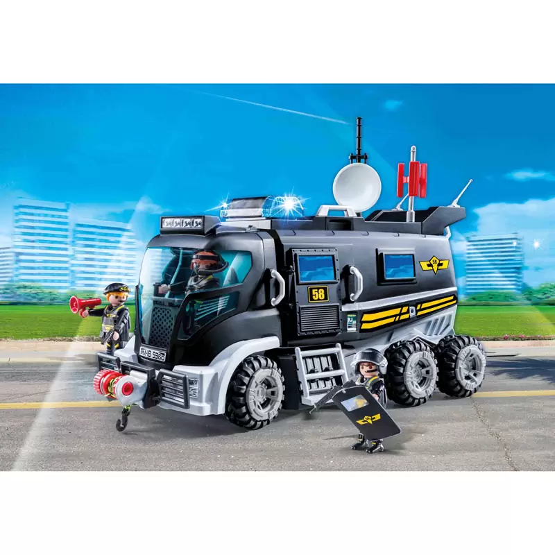 Playmobil City Action - Θωρακισμένο Όχημα Ειδικών Αποστολών 9360