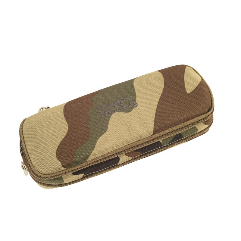 Polo – Κασετίνα Οβάλ Duo Box Cord, Camo 2024 9-37-004-2900