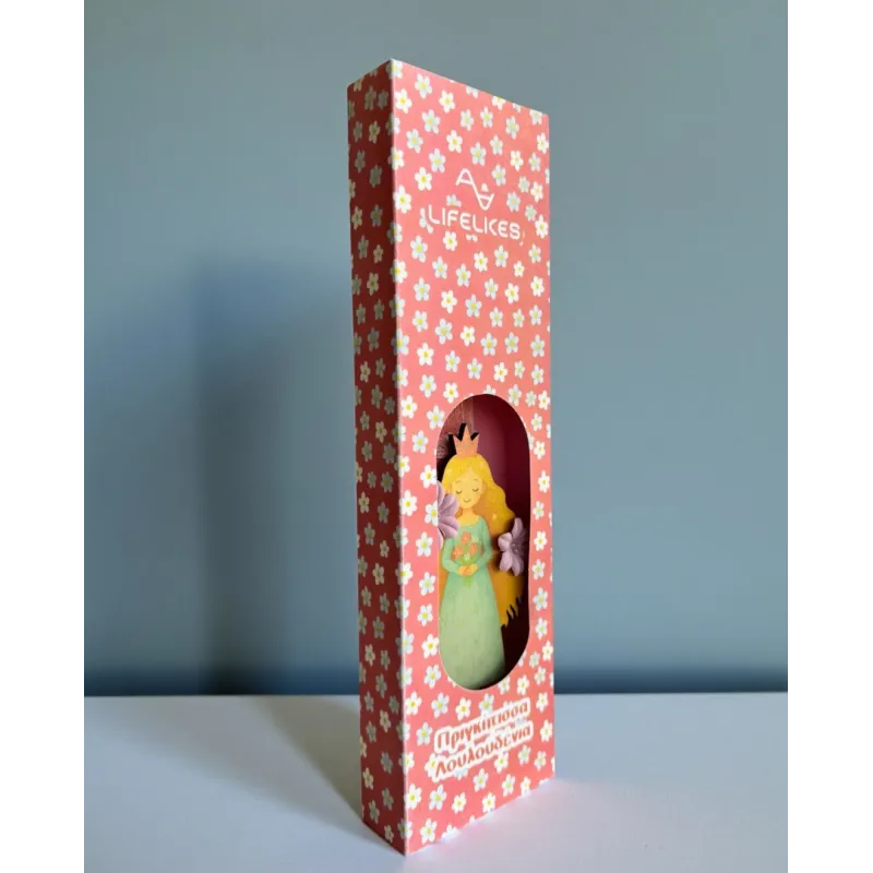 Life Likes - Λαμπάδα Πριγκίπισσα Λουλουδένια 9397