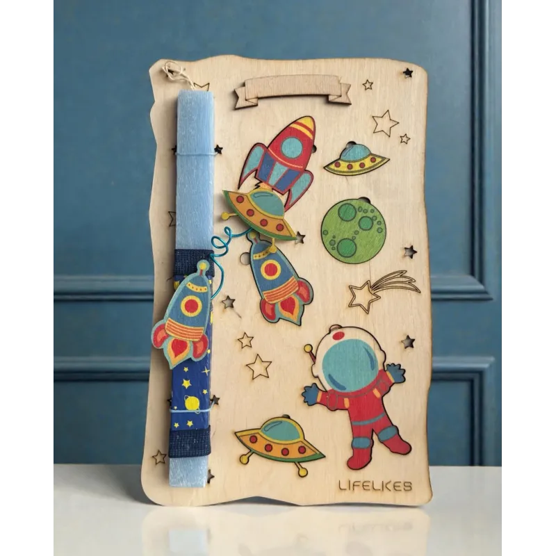 Life Likes - Λαμπάδα Montessori Διάστημα 9458