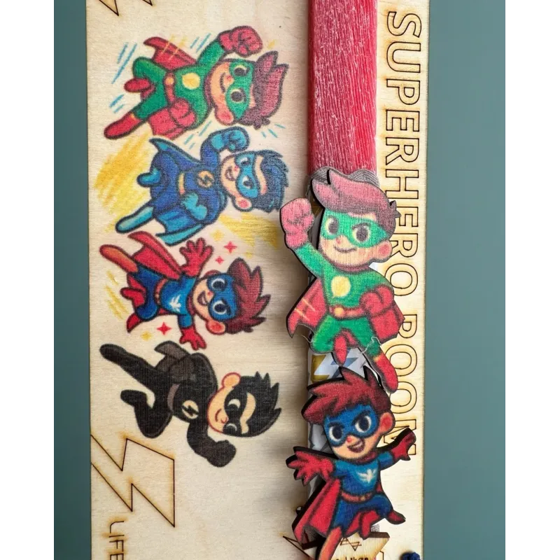 Life Likes - Λαμπάδα Superhero Room 9461