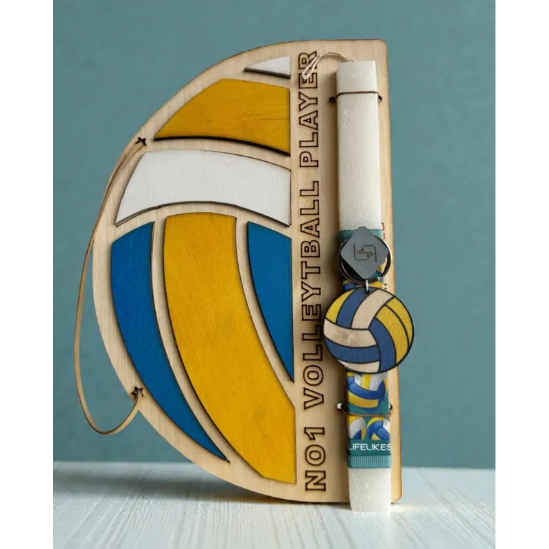 Life Likes - Λαμπάδα No1 Volleyball Player 9467