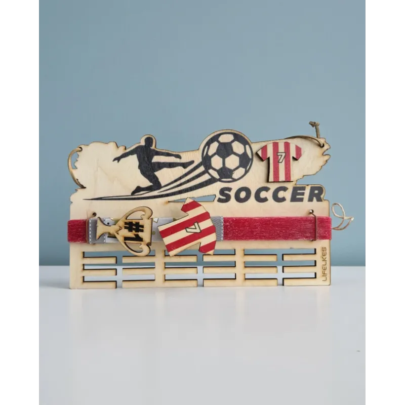 Life Likes - Λαμπάδα Soccer Κόκκινο 9468