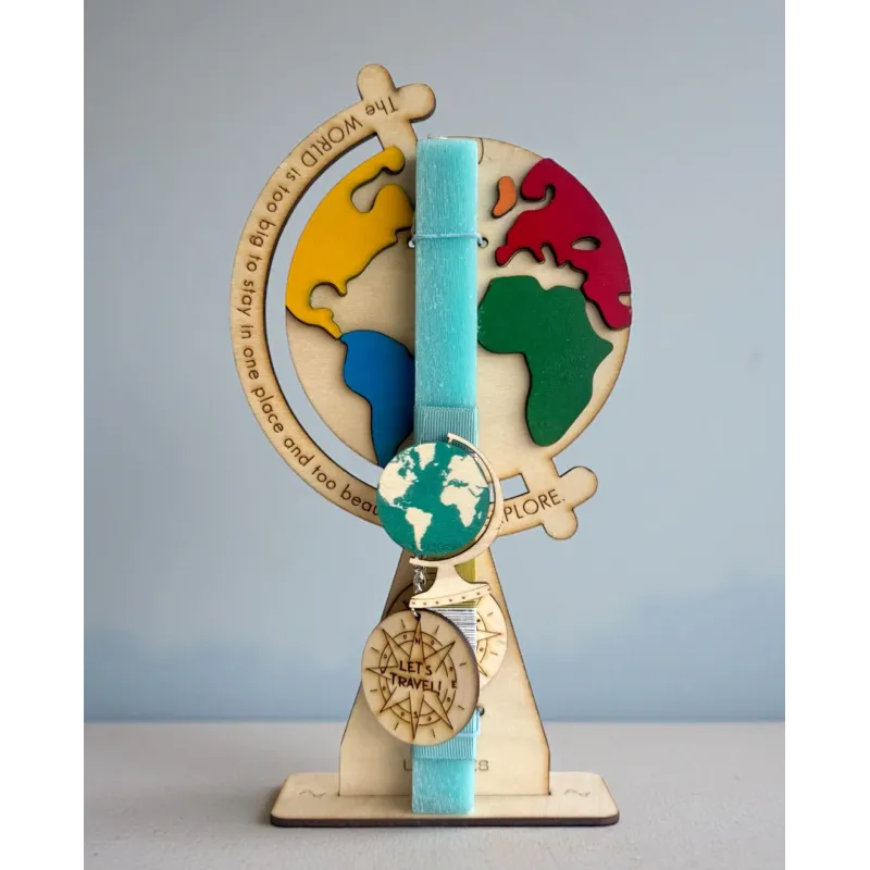 Life Likes - Λαμπάδα Υδρόγειος 9471