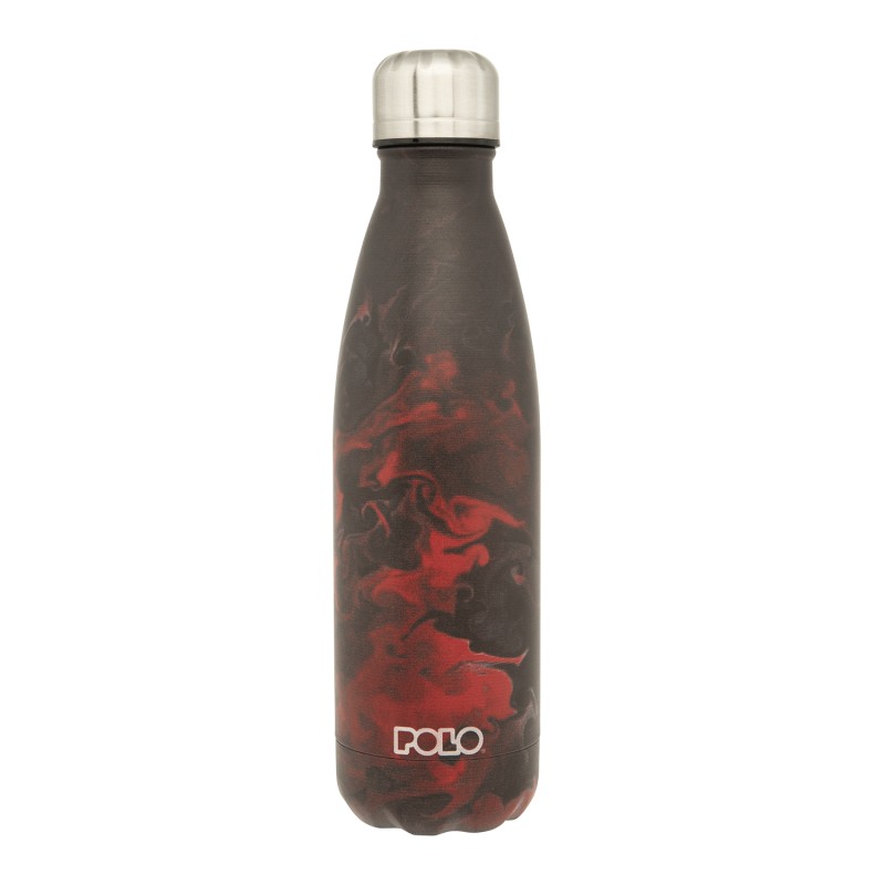 Polo - Stainless Steel Θερμός, Black-Red 500ml 9-49-004-8259