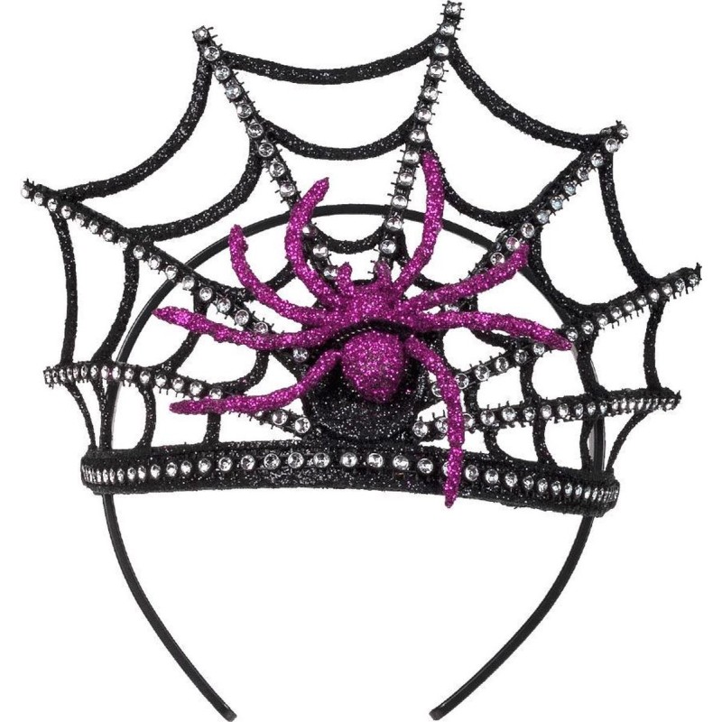 Boland - Γυναικεία Μωβ Glittery Spider Tiara 97012