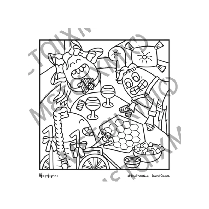 Brotherakia – Coloring Book Μικρή Ολλανδέζα Winter Fades, Color Blooms