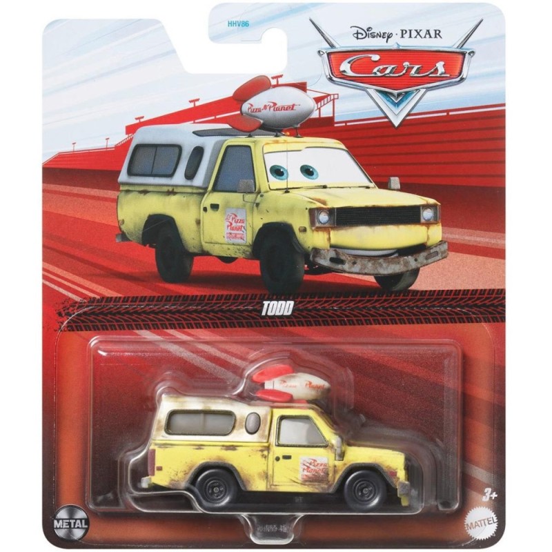 Mattel Cars - Αυτοκινητάκι, Todd BHN55 (DXV29)