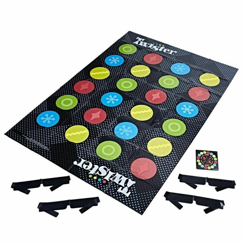 Παιχνιδολαμπάδα Hasbro - Επιτραπέζιο, Twister, Blindfolded E1888