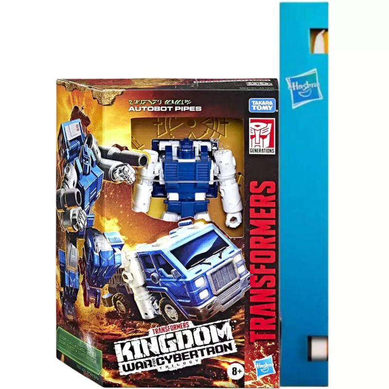 Παιχνιδολαμπάδα Hasbro Transformers - Generations War For Cybetron, Kingdom Deluxe, Autobot Pipes F0682 (F0364)