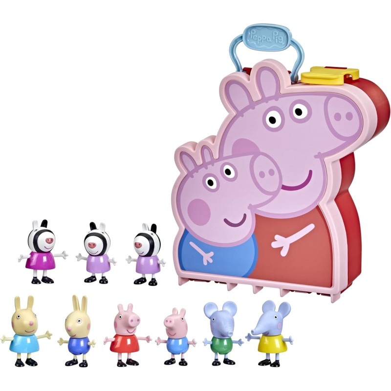 Hasbro - Peppa Pig, Carry Along Brothers And Sisters F2173