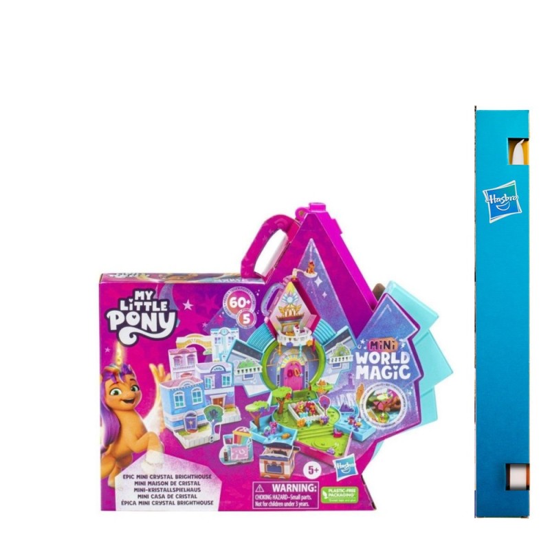 Παιχνιδολαμπάδα Hasbro - My Little Pony , Mini World Magic Epic Crystal Brighthouse F3875