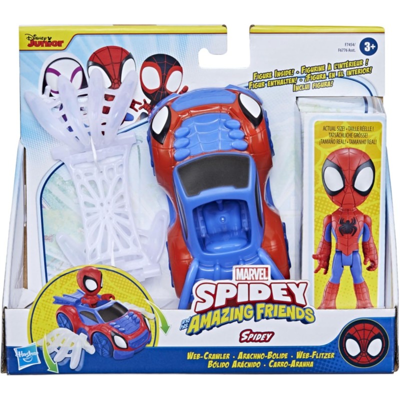 Hasbro - Marvel Spidey and His Amazing Friends, Web Crawler F7454 (F6776)