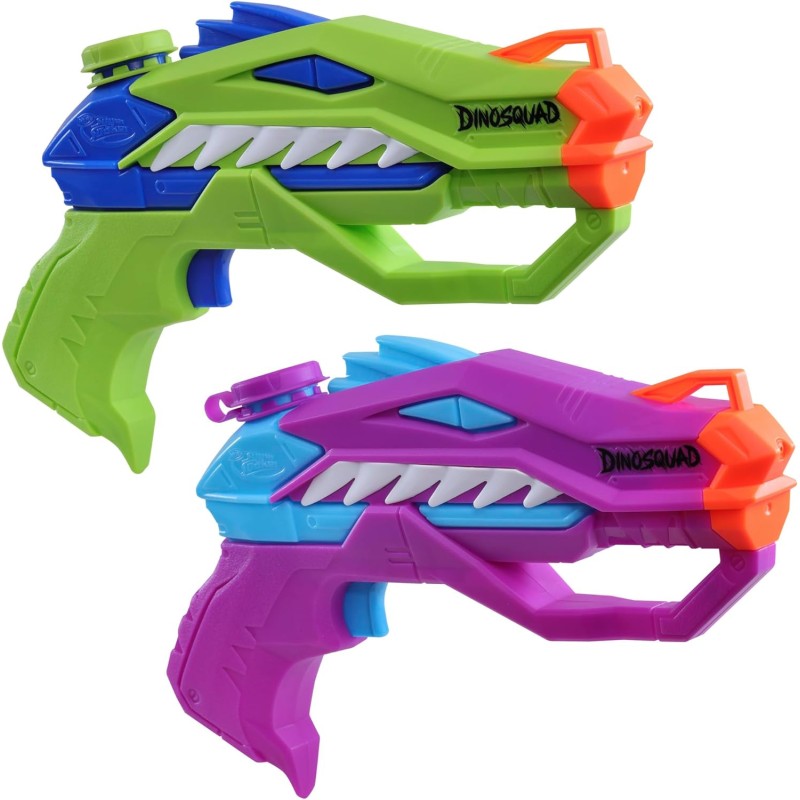 Hasbro Nerf -  Dinosquad Super Soaker Raptor-Surge Dual Pack F8436