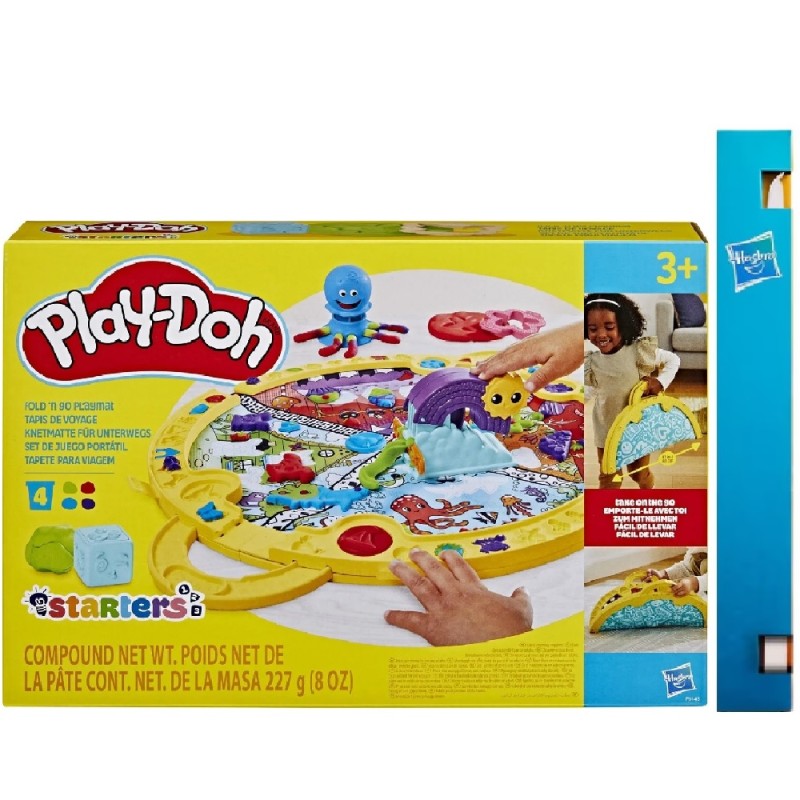 Παιχνιδολαμπάδα Hasbro Play Doh - Fold N Go Playmat F9143