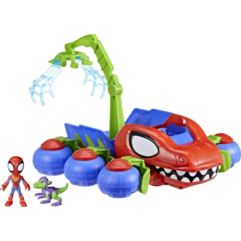 Παιχνιδολαμπάδα Hasbro Marvel - Spidey And His Amazing Friends Dino Webs Crawler Wholesale F9480