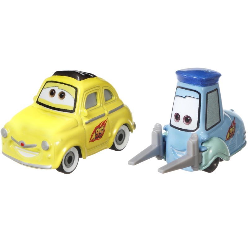 Mattel Cars - Αυτοκινητάκι, Luigi & Guido FJH93 (DXV29)