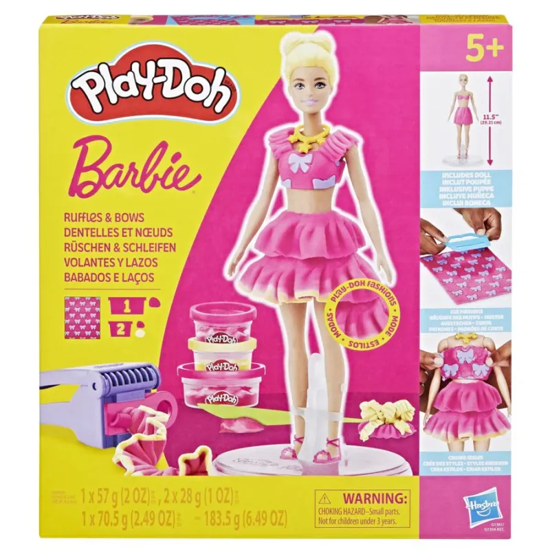 Hasbro Play Doh - Barbie Ruffles & Bows G1361 (G1354)