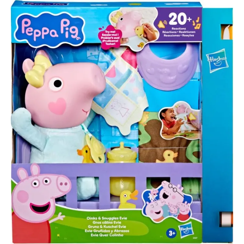 Παιχνιδολαμπάδα Hasbro - Peppa Pig, Oinks & Snuggles G1637