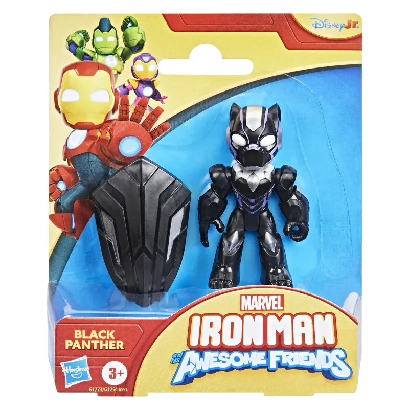Hasbro - Marvel Iron Man And His Awesome Friends, Black Panther G1773 (G1254)