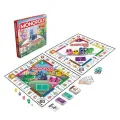 Παιχνιδολαμπάδα Hasbro - Επιτραπέζιο - Monopoly, Junior Square 2 in 1 G1856