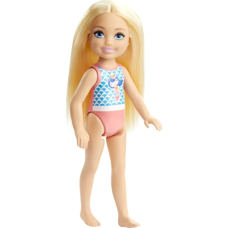 Mattel Barbie - Chelsea Κουκλίτσα, Mermaid Beach Suit GHV55 (GHV54)
