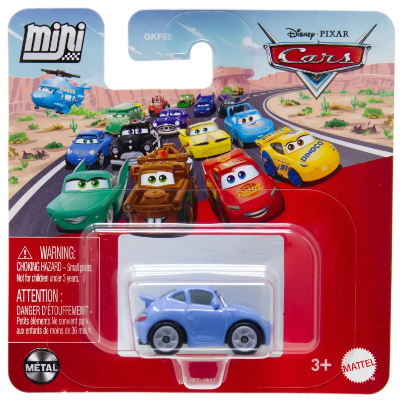 Mattel Cars - Mini Racers, Sally GLD67 (GKF65)
