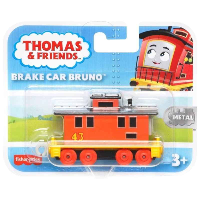 Fisher Price Thomas & Friends - Τρενάκι, Brake Car Bruno HHN55 (HFX89/HFX90)