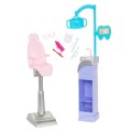 Mattel Barbie - Dentist Doll Οδοντίατρος Καστανή HKT70 (DHB63) 