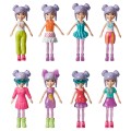 Mattel Polly Pocket - Νέα Κούκλα Με Μόδες Μεσαίο Pack, Πρωινή Βόλτα HKV94 (HKV88)