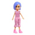 Mattel Polly Pocket - Κούκλα Με Μόδες Σε Κύλινδρο, Cat HKW07 (HKW04) 