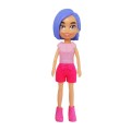 Mattel Polly Pocket - Κούκλα Με Μόδες Σε Κύλινδρο, Cat HKW07 (HKW04) 