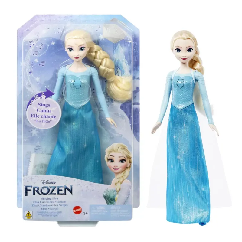 Mattel Disney Frozen - Έλσα Που Τραγουδάει Αγγλικά HLW55