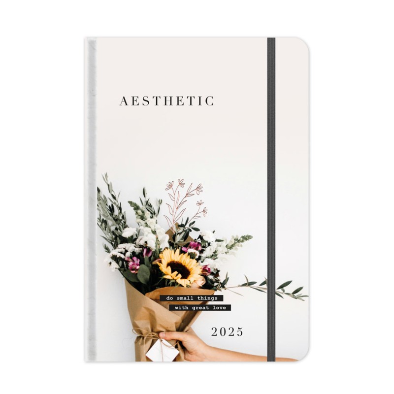 Adbook - Ημερήσιο Ημερολόγιο Aesthetic 2025, Do Small Things With Great Love 9x13 HM-3426