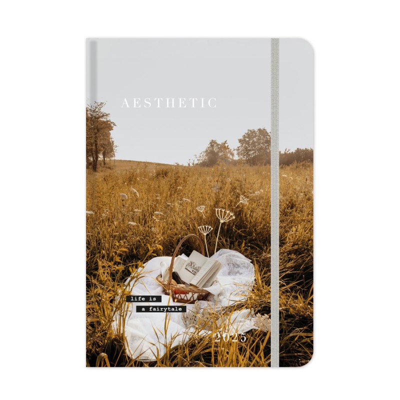 Adbook - Ημερήσιο Ημερολόγιο Aesthetic 2025, Life Is A Fairytale 9x13 HM-3426