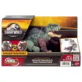 Mattel Jurassic World - Μεγάλοι Δεινόσαυροι 2 Σε 1 - Giganotosaurus & Nasutoceratops HPD34 (HPD33)