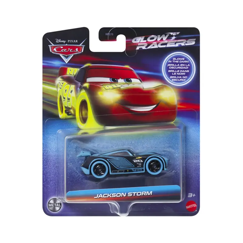 Mattel Cars - Glow Racers, Jackson Storm HPG82 (HPG76)