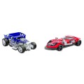 Mattel Hot Wheels - Pull-Back Speeders Σετ Με 2 Αυτοκινητάκια, Bone Shaker & Twin Mill HPR92 (HPR91)