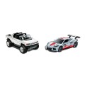 Mattel Hot Wheels - Pull-Back Speeders Σετ Με 2 Αυτοκινητάκια, GMC Hummer EV & Corvette C8.R HPR94 (HPR91)